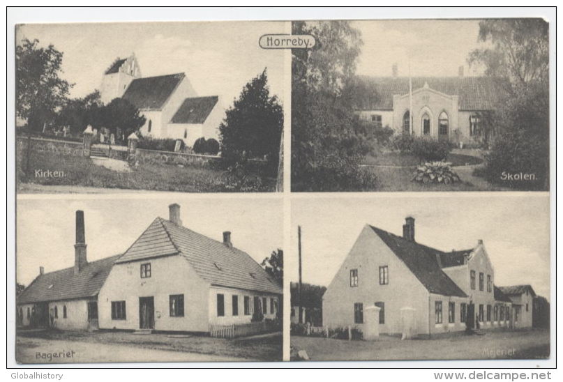 DB2344 - HORREBY - KIRKEN - SKOLEN - Danemark