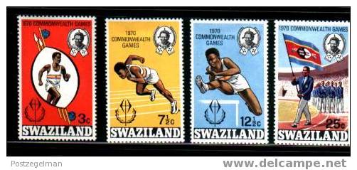 SWAZILAND 1970 MNH Stamps Commonwealth Games  179-182 # 6619 - Swaziland (1968-...)