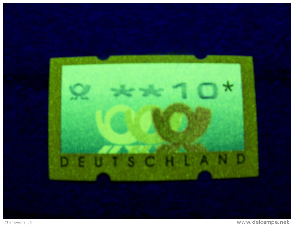 1999 N° 4  CORS ** 10 *   PHOSPHORESCENT DOS N° 1175 NEUF - Rolstempels