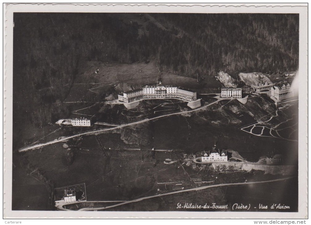 Saint Hilaire Du Touvet,isère,vue Aérienne ,vue D´avion,foret,habitation, Centre,hotel, Terres,rare - Saint-Hilaire-du-Touvet