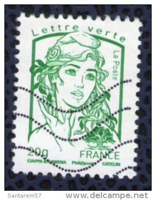 France Oblitéré Used Stamp Marianne De La Jeunesse Ciappa Et Kawena LV 20 G. 2013 - 2013-2018 Marianne Di Ciappa-Kawena