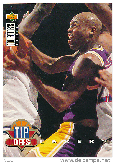 Basket, NBA, Upper Deck 1994, Collector's Choice, Tips Offs, N° 178 : NICK VAN EXEL (Los Angeles Lakers) Trading Cards - 1990-1999