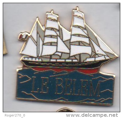 Superbe Pin´s En EGF , Marine Bateau Voilier Le Bélem - Bateaux