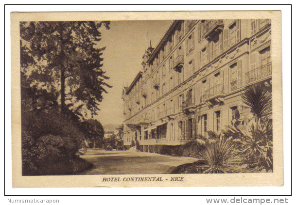 Nice Hotel Continental Non Viaggiata C.1774 - Altri & Non Classificati