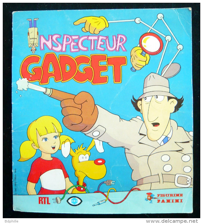 Inspecteur Gadget (album Panini) 1983 - Autocollants