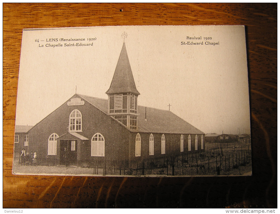 CPA - LENS (Renaissance 1920) - La Chapelle Saint-Edouard - Lens