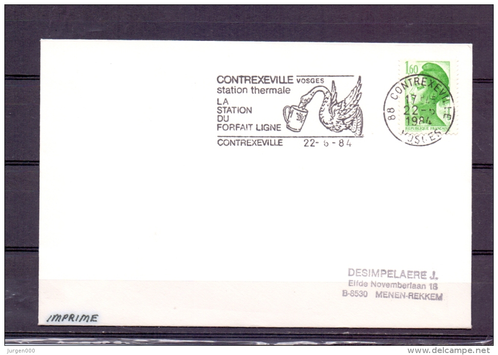 Rép. Française - Contrexeville - Station Thermale - 22/6/84     (RM5712) - Cisnes