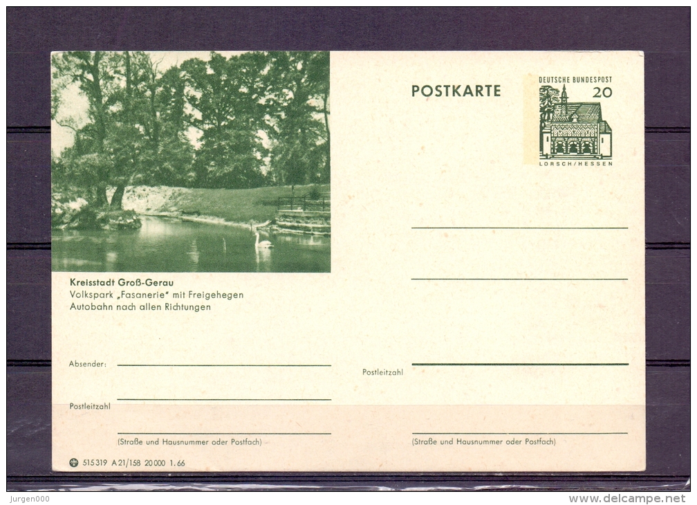 Deutsche Bundespost - Kreisstadt Gross Gerau     (RM5730) - Cisnes