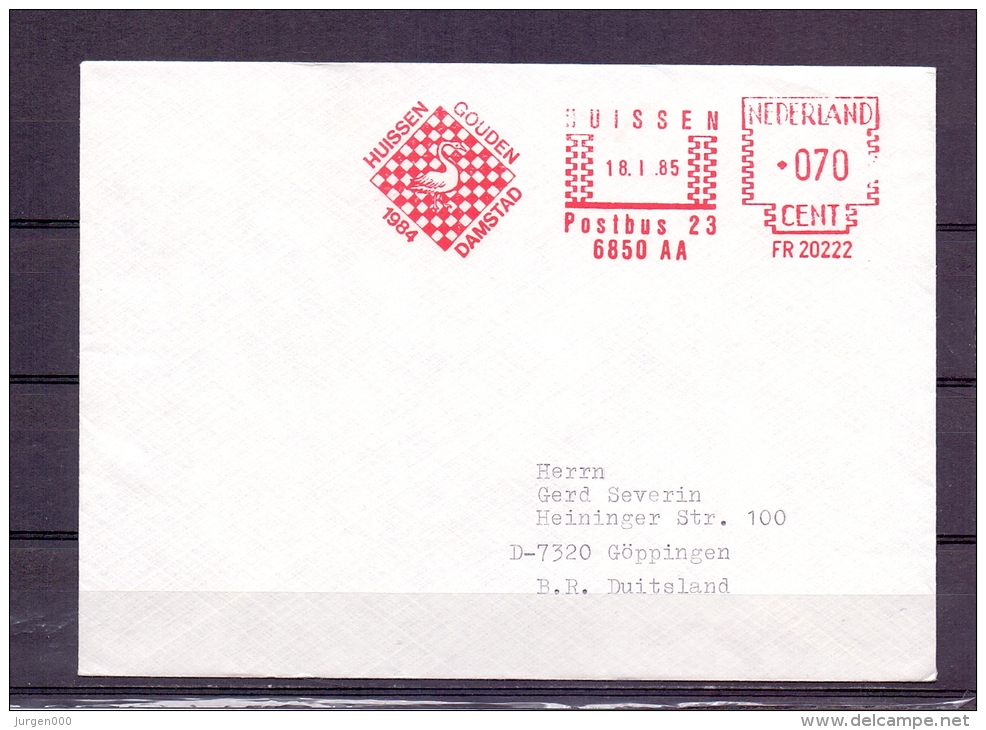 Nederland  - Huissen - Gouden Damstad - 18/1/85  (RM5747) - Cygnes
