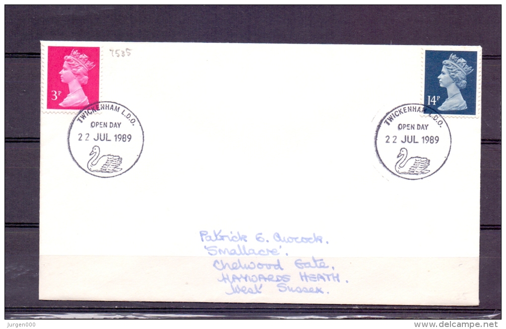 Great Britain  - Twickenham L.D.O. - Open Day - 22/7/1989  (RM5754) - Cygnes
