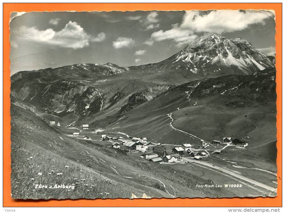 ZURS A. ARLBERG -PC  Franked With Stamp In 1957. AUSTRIA - Zürs