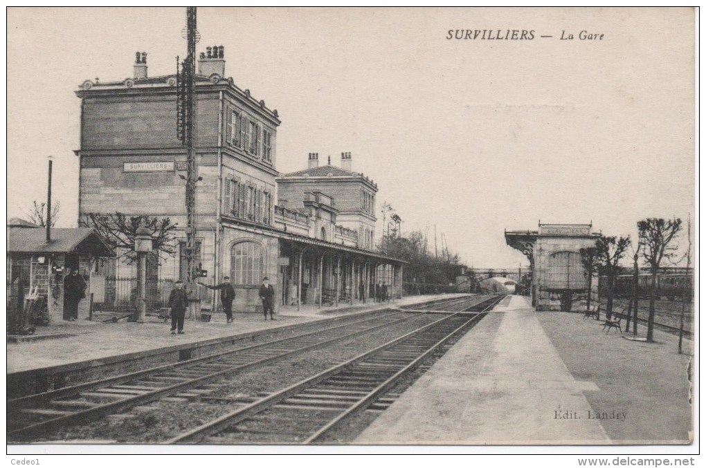 SURVILLIERS   LA  GARE - Survilliers