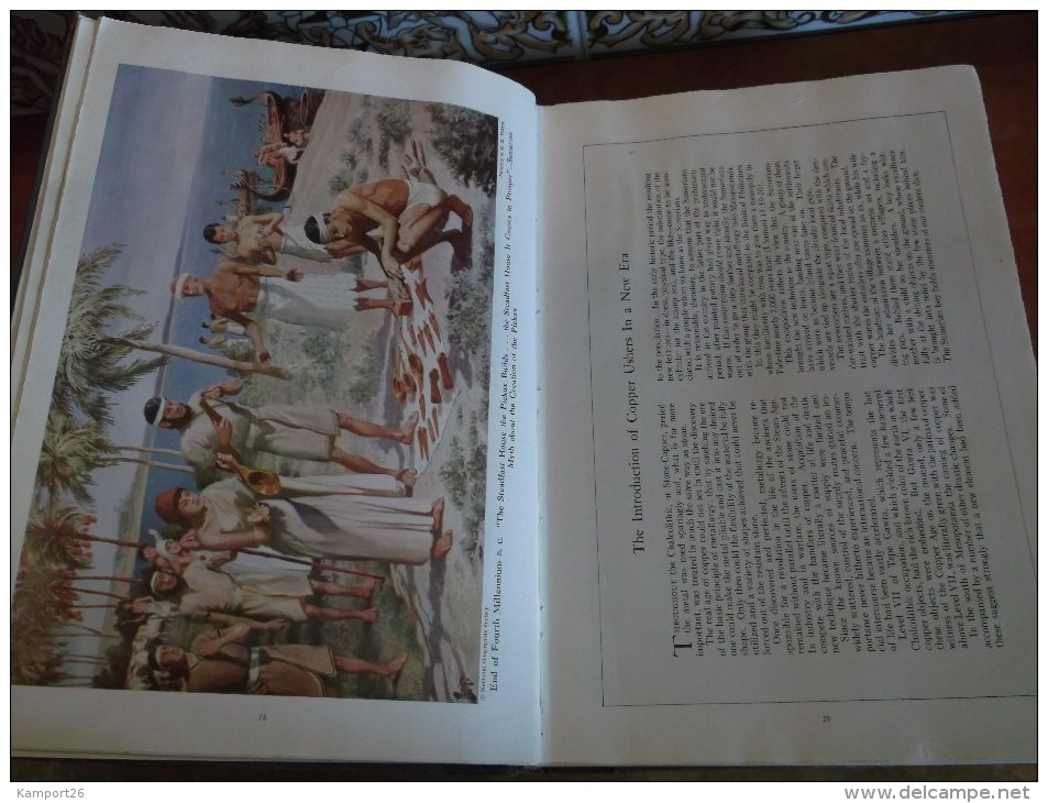 1953 Everyday Life In Ancient Times NATIONAL GEOGRAPHIC Illustrations - Themengebiet Sammeln