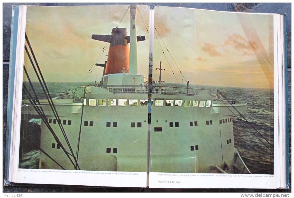 1965 Ships LIFE SCIENCE LYBRARY Illustrations Navires