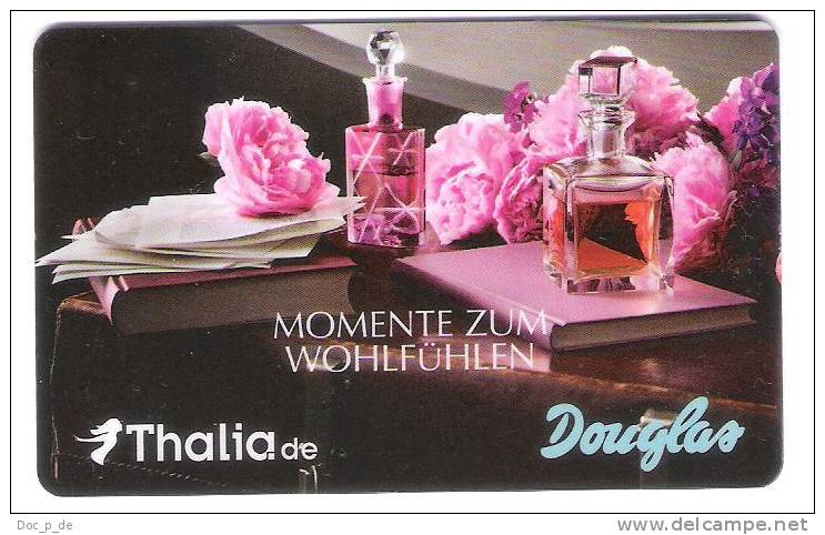 Germany - Allemagne - Douglas + Thalia - Parfum Flacon - Carte Cadeau - Carta Regalo - Gift Card - Geschenkkarte - Gift Cards