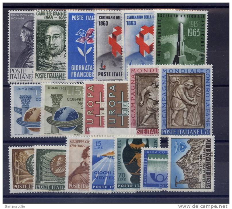 1963 COMPLETE YEAR PACK MNH ** - Années Complètes