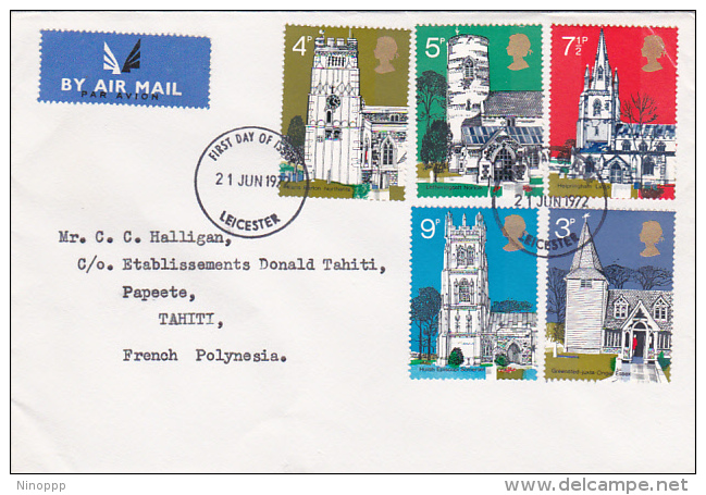 Great Britain 1972 Churches FDC - Non Classés