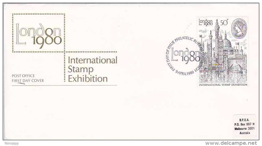Great Britain 1980 London 80 FDC - Unclassified