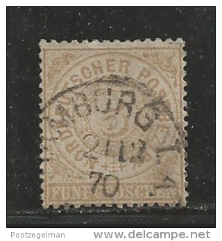 NORDDEUTSCHER POSTBEZIRK, 1869, Cancelled Stamp(s), 5 Groschen, MI 18 # 16052, - Sonstige & Ohne Zuordnung