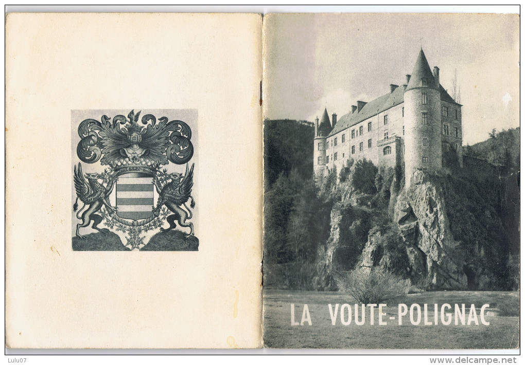 La Voute_Polignac    20 Pages  1954      14.5 Cm  X  19  Cm - France