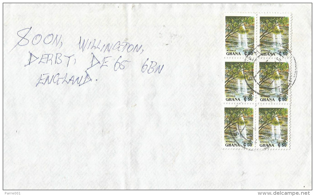 Ghana 2000 Suanem Boti Waterfalls Cover - Ghana (1957-...)