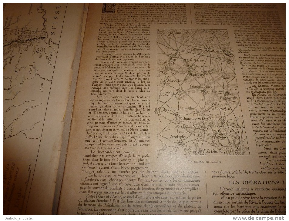 1915 JOURNAL De GUERRE (Le Pays De France): Artisanat Des Poilus (objets);Lihons;St-George S;Moudros;Gallipoli;St-Pries - Français