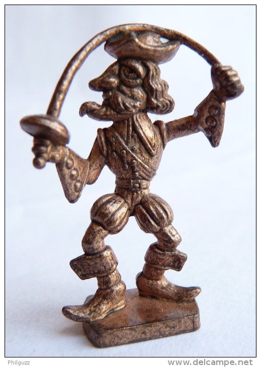 Rare FIGURINE KINDER  METAL PIRATE GROTESQUE 6 - U-EI Piraten - Metalen Beeldjes