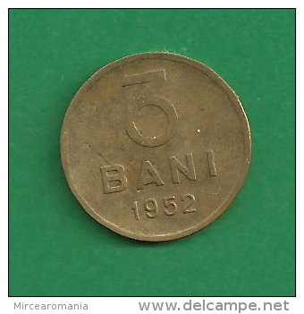 = ROMANIA - 3 BANI - 1952  # 203 = - Rumänien