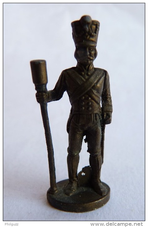 Rare FIGURINE KINDER  METAL PRUSSIENS 5 70's - SOLDATS NAPOLEONIENS ARTILLEUR (1) Artillerist Prussien - Figurines En Métal