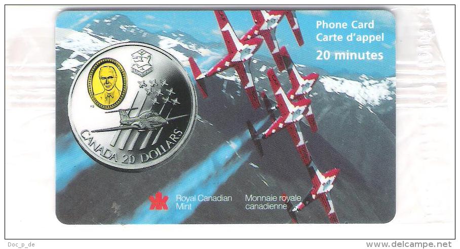 Canada - Calling Card Provided By AT&T - Royal Canadian Mint Coin On Phonecard - Münze - Mint In Blister - Canada