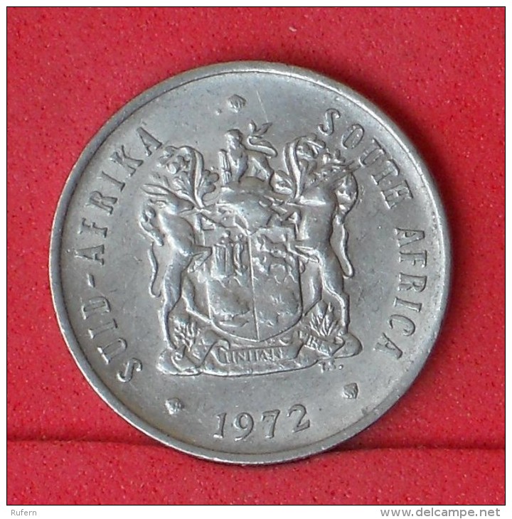 SOUTH AFRICA  20  CENTS  1972   KM# 86  -    (Nº08020) - Sudáfrica