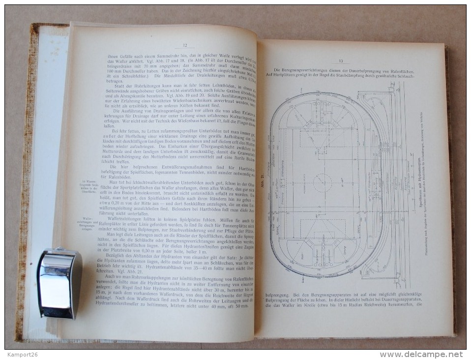 SIEFFERT 1928 Anlagen für Sport und Spiel ARCHITECTURE Athletic facilities ALLEMAGNE