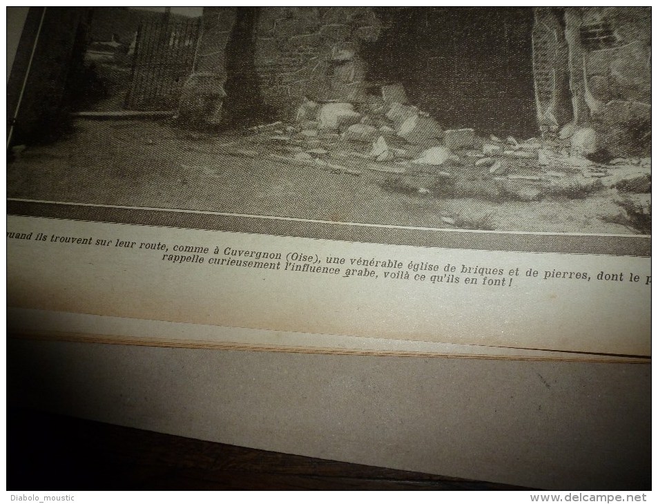 1914 JOURNAL de GUERRE(Le Pays de France):Nos aviateurs;Tirailleur algérien,sénégal;TOMMY;Dannemarie;Poilus-cyclistes