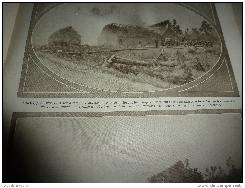 1914 JOURNAL de GUERRE(Le Pays de France):Nos aviateurs;Tirailleur algérien,sénégal;TOMMY;Dannemarie;Poilus-cyclistes