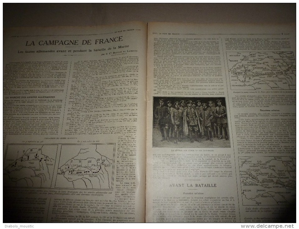 1915 JOURNAL de GUERRE(Le Pays de France):Berry-a-B;Ablain- s-N;Les belges;Notre canon;Gellenoncourt;Haraucourt;ISTANBUL