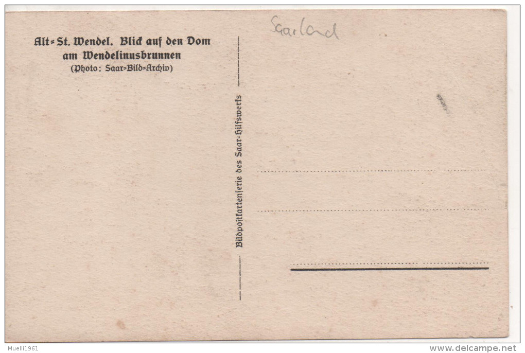 Nr.2001,  AK  Sankt Wendel - Kreis Sankt Wendel