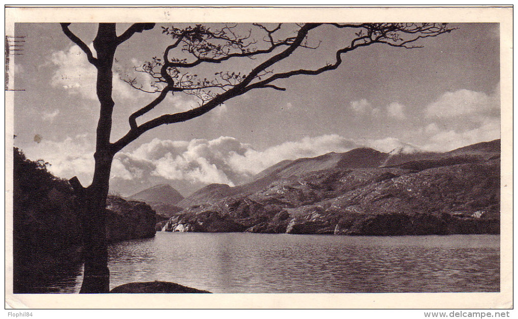 IRLANDE - BAILE ATHA - PLASMARINE - MERINOL- CROISIERE ATLANTIQUE PLASMARINE 1951-1952 -UPPER LAKE - Storia Postale