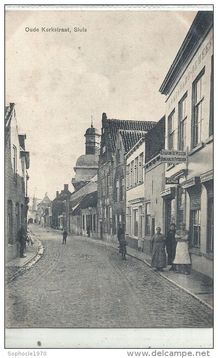 PAYS BAS NEDERLAND - ZELANDE - L'ECLUSE - SLUIS Boulanger Patissier -Oude Keerstraat - Animation - Sluis