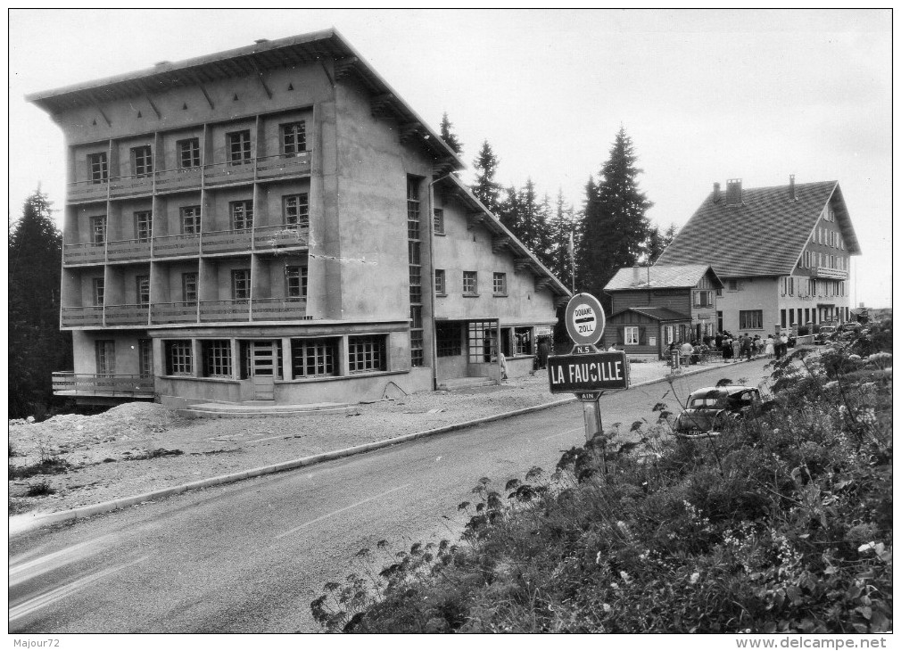 39 -  Le Sommet Du Col De La Faucille - Vue De L´hôtel . - Autres & Non Classés