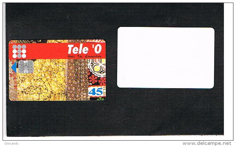 PAKISTAN - TELE '0 (CHIP)  - O MAKE THE CONNECTION  45     -  MINT NOT ISSUED  - RIF. 8129 - Pakistan
