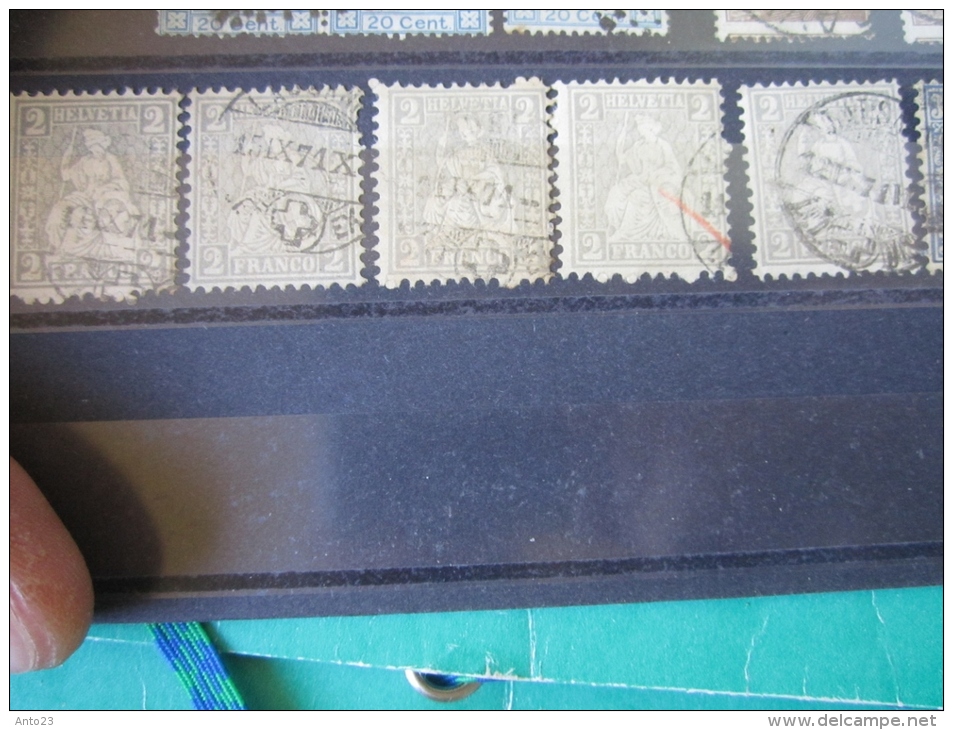 Suisse  Helvetia Assise Oblitéré - Used Stamps