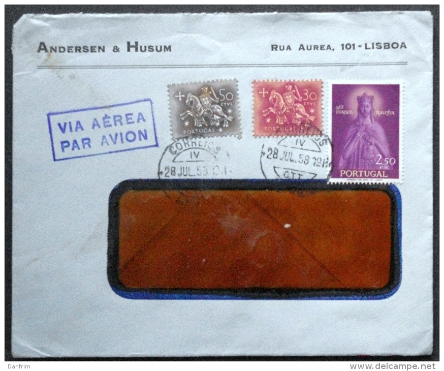 Portugal Air Mail 1958  ( Lot 3972 ) - Lettres & Documents