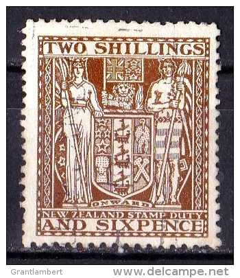 New Zealand 1931 Postal Fiscal 2s 6d Brown Used - - Postal Fiscal Stamps