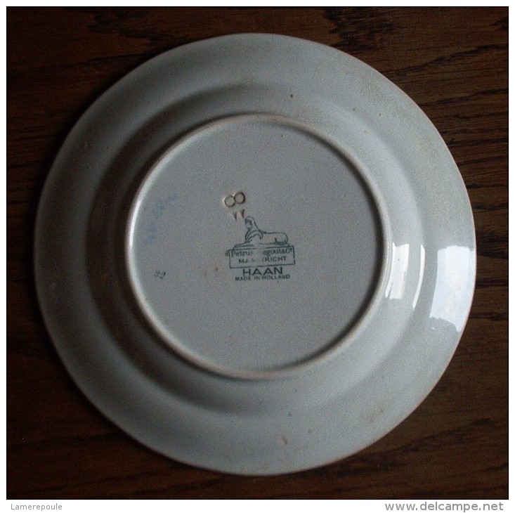 Petrus Regout HAAN - Oud Hanenbord - Old Rooster Plate -  Assiette Au Coq - Alte Hahn Teller - Se418 - Maastricht (NLD)