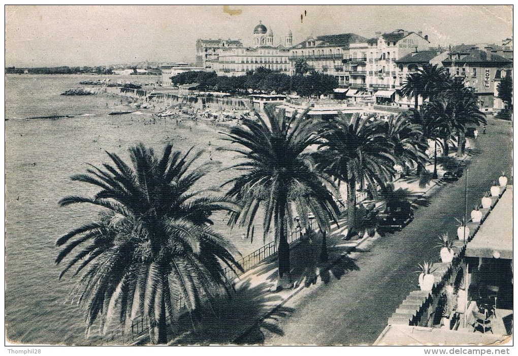 SAINT-RAPHAEL (Var) - Vue Générale Prise De L'Hôtel "des Algues" - LA COTE D'AZUR - Circulé 1951 - Saint-Raphaël
