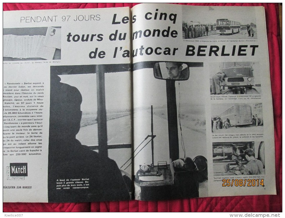 Le Philosophe  Penseur Les Pensées   1960  Article Et Photos + L Autocar Berliet - Non Classés