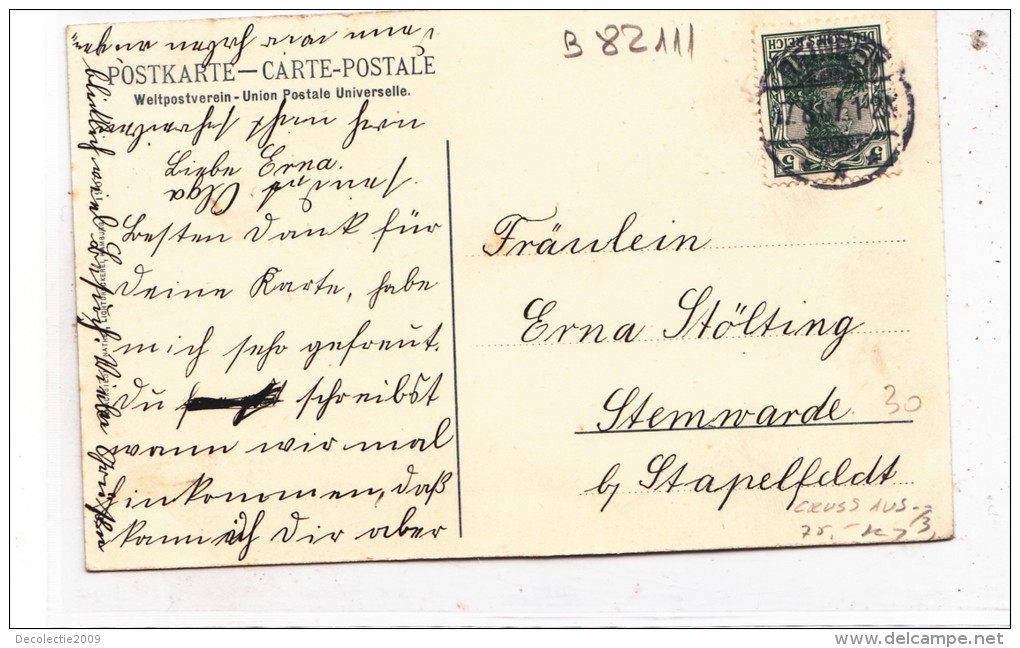 B82111 Glinde Bei Reinbek Schloss Gut Glinde Germany  Front Back Image - Glinde