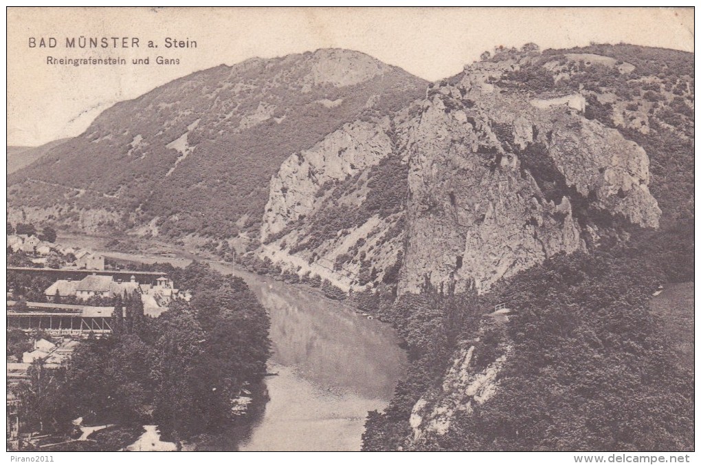 Bad Münster A.Stein, Rheingrafenstein Und Gans - Bad Muenster A. Stein - Ebernburg