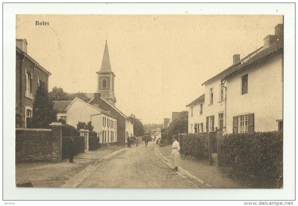 Boirs   * Rue Et église Saint-Lambert - Bassenge
