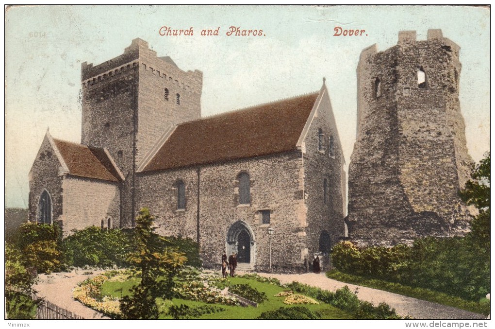 Dover - Church And Pharos - 1908 - Dover